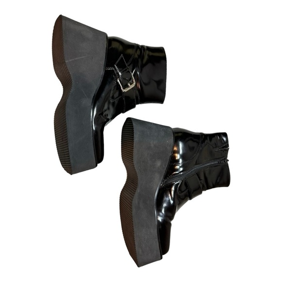 Jeffrey Campbell Wallie Chunky Platform Boots Shoes - Picture 8 of 13